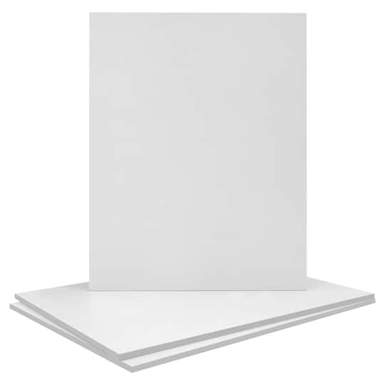 3 Pack Level 1 11&#x22; x 14&#x22; Gesso-Primed Double-Sided MDF Panels by Artist&#x27;s Loft&#x2122;